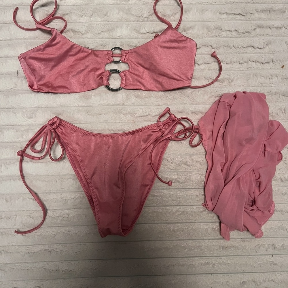 PacSun Pink Women's Bikini Set